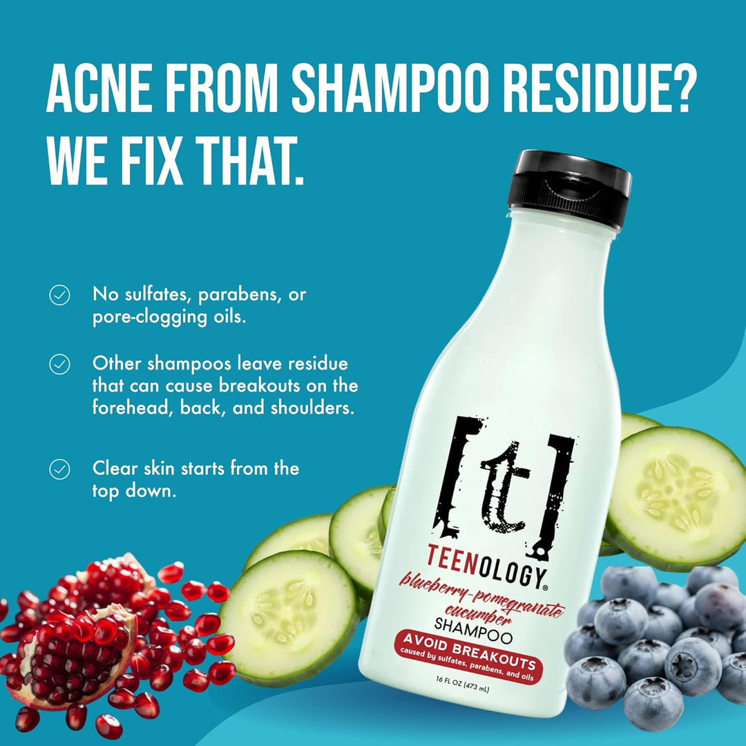 Blueberry-Pomegranate Cucumber Shampoo