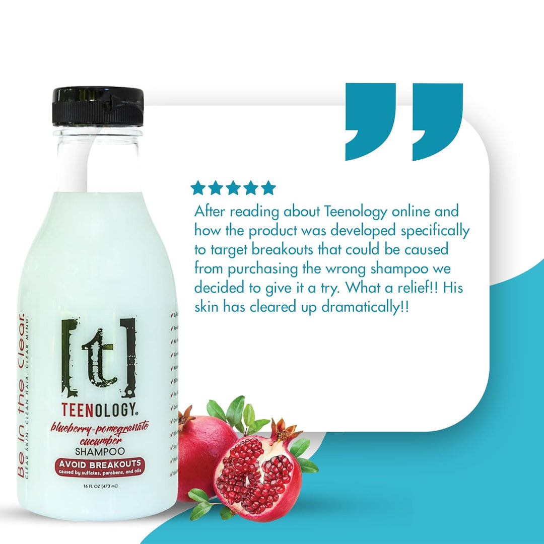 Blueberry-Pomegranate Cucumber Shampoo