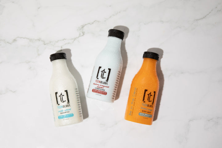 Teen Acne Clear Start Kit | Shampoo + Conditioner + Body Wash - Save 15%