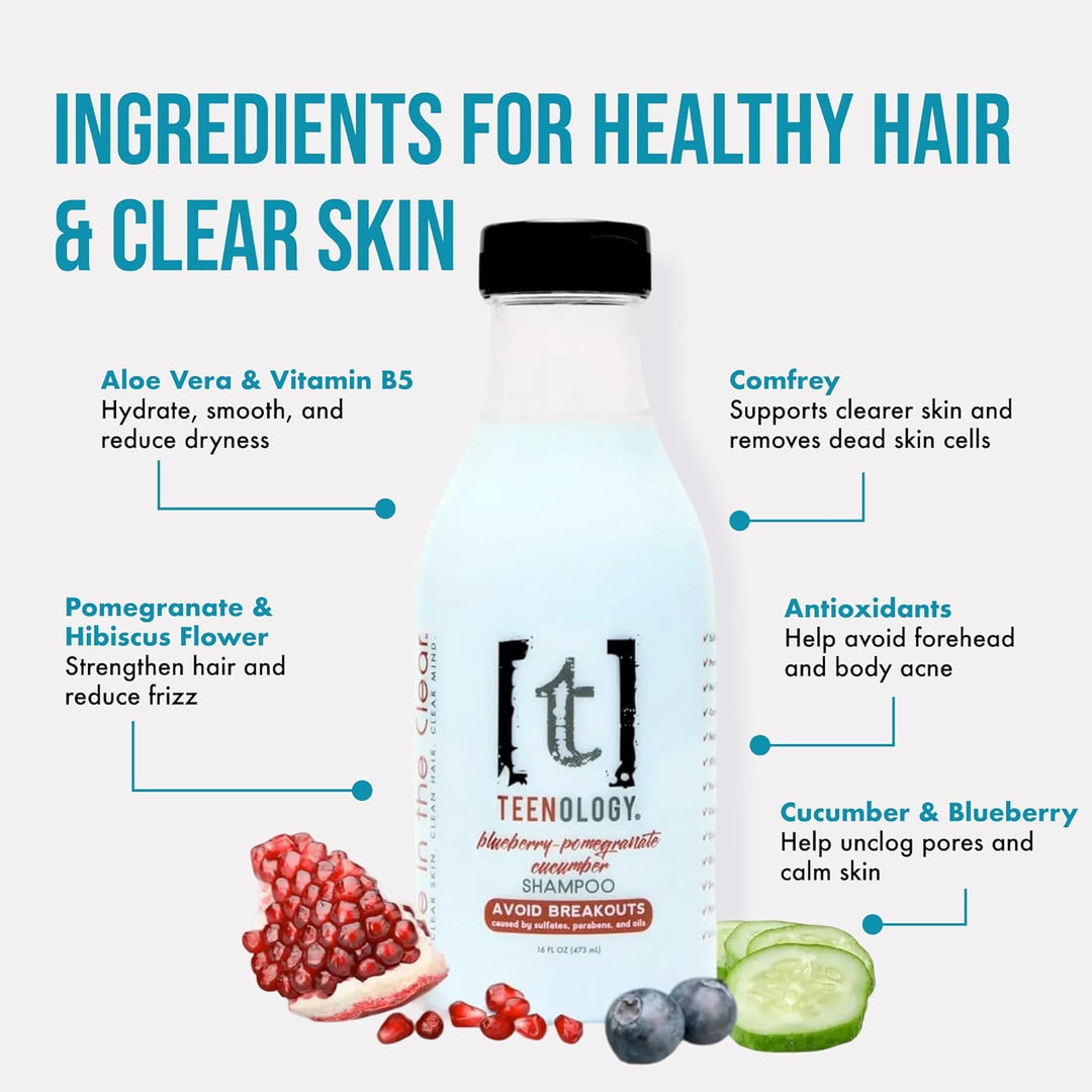 Blueberry-Pomegranate Cucumber Shampoo