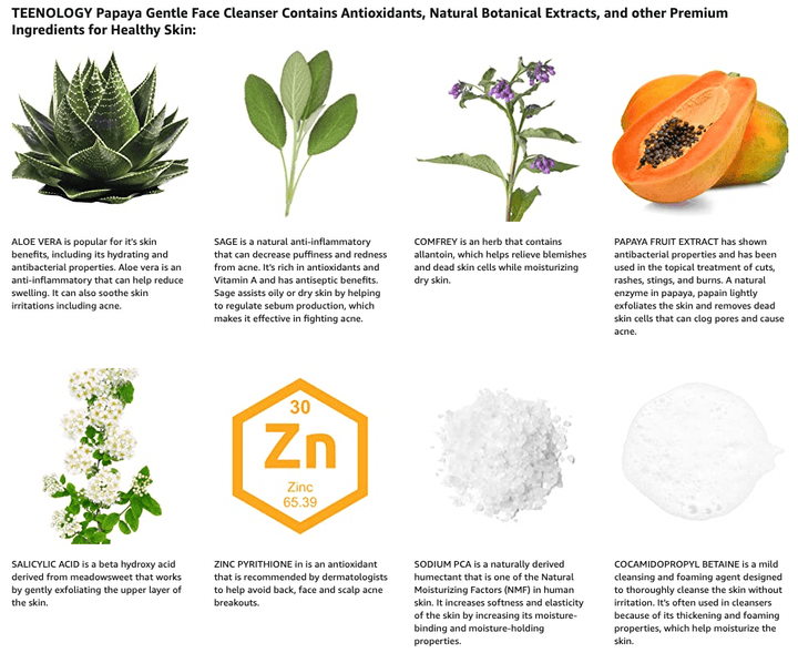 Teen Acne Face Care Kit | Face Cleanser + Face Moisturizer - Save 35%