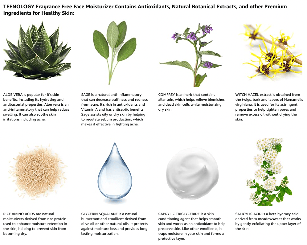 Teen Acne Total Body Care Kit | Shampoo + Conditioner + Body Wash + Face Cleanser + Face Moisturizer - Save 25%